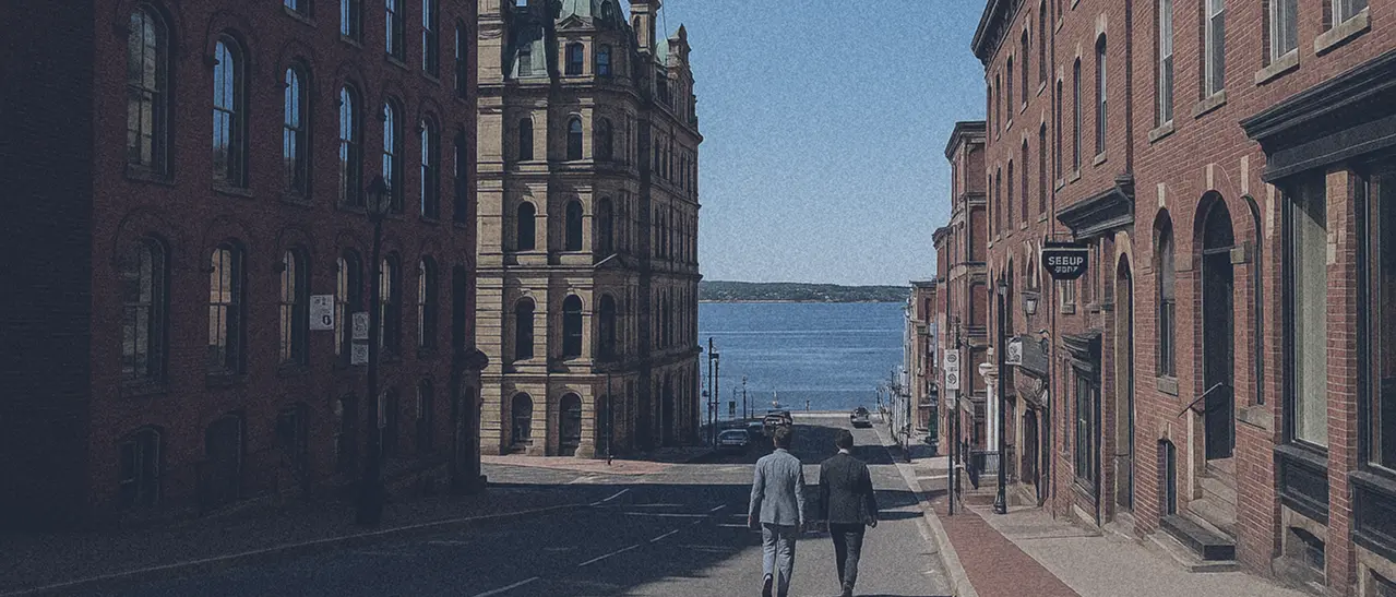 Saint John New Brunswick Street Scene